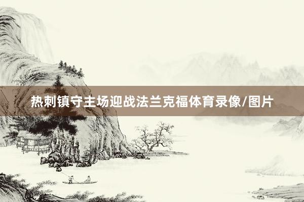 热刺镇守主场迎战法兰克福体育录像/图片