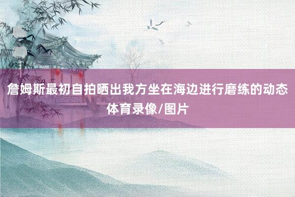 詹姆斯最初自拍晒出我方坐在海边进行磨练的动态体育录像/图片