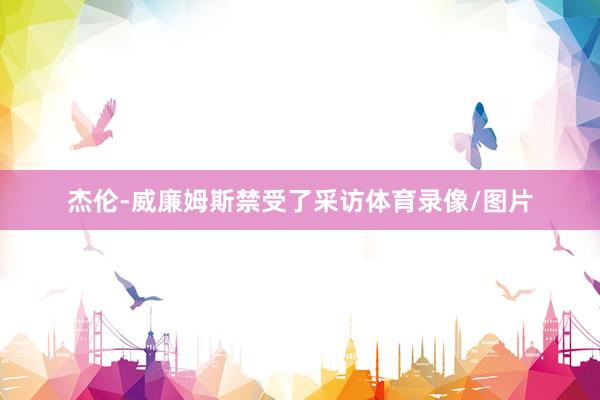 杰伦-威廉姆斯禁受了采访体育录像/图片