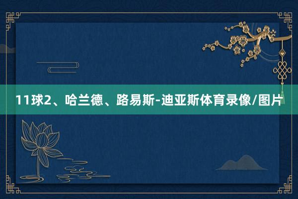 11球2、哈兰德、路易斯-迪亚斯体育录像/图片