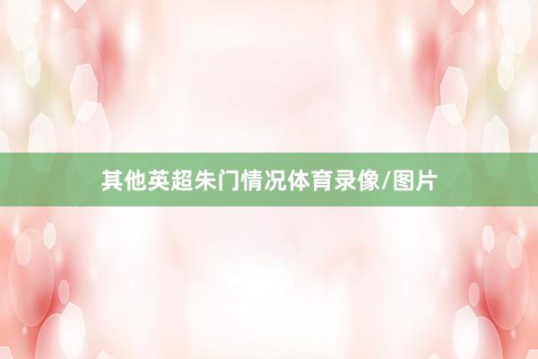 其他英超朱门情况体育录像/图片