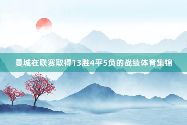 曼城在联赛取得13胜4平5负的战绩体育集锦