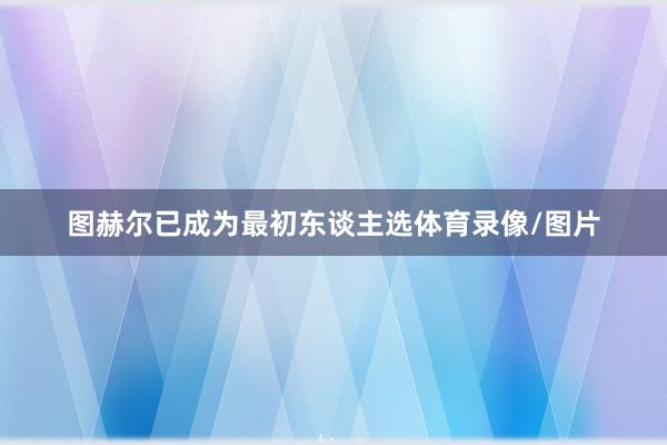图赫尔已成为最初东谈主选体育录像/图片